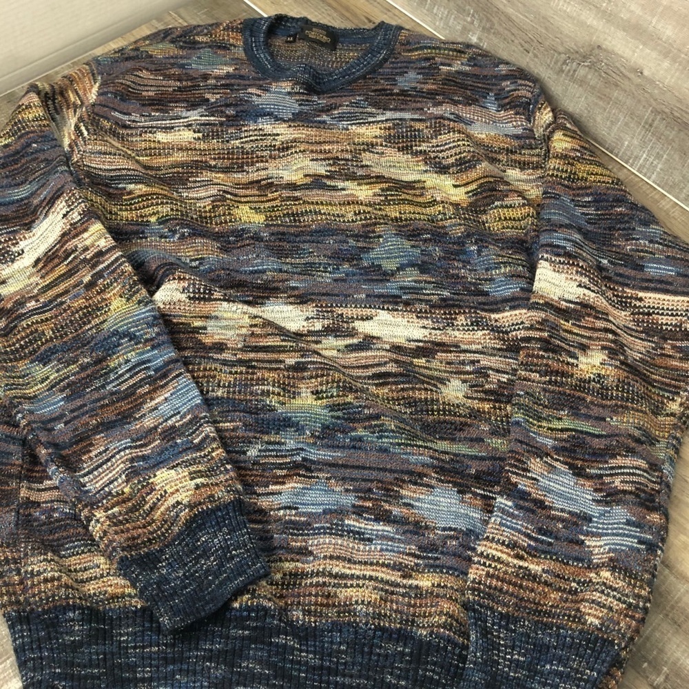 Men’s Riscatto Portofino Multicolor Sweater XL - Picture 3 of 4